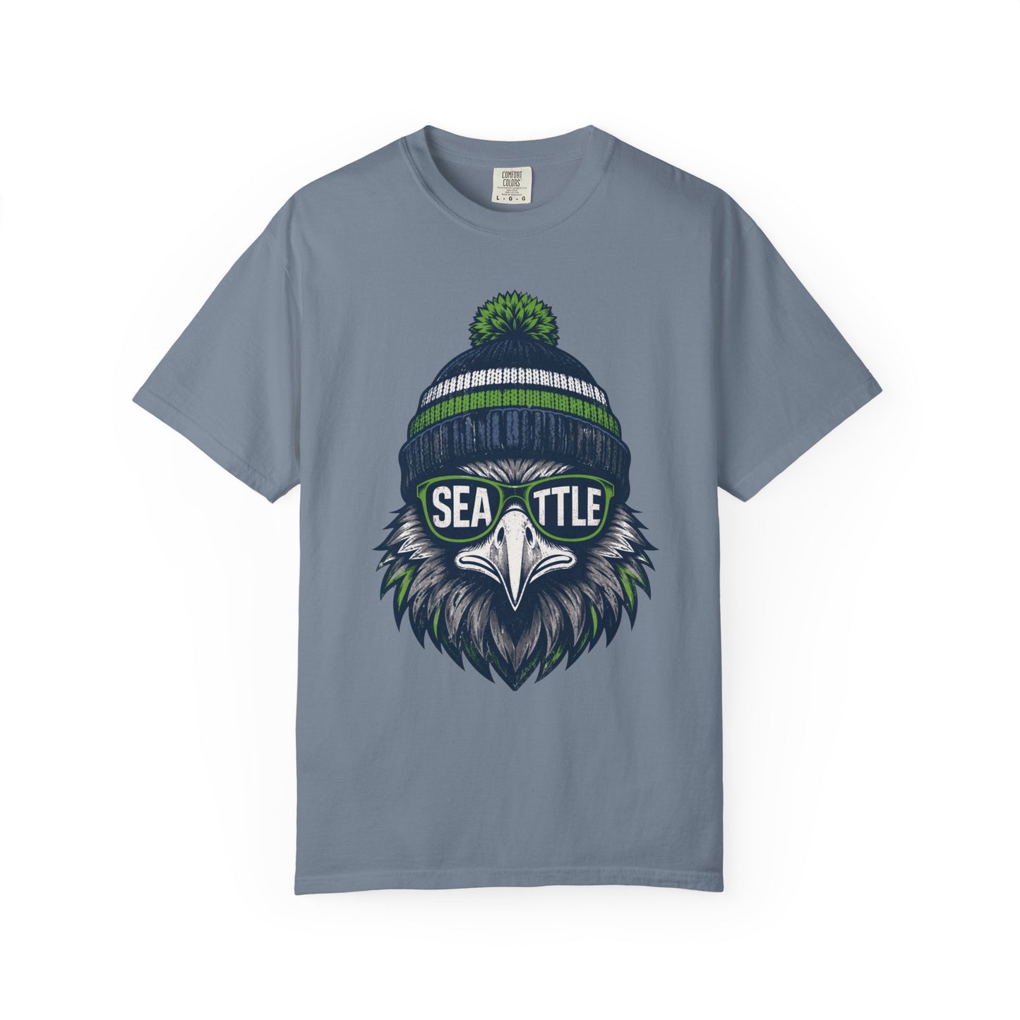 Seattle Vintage Spirit Football Graphic T-shirt