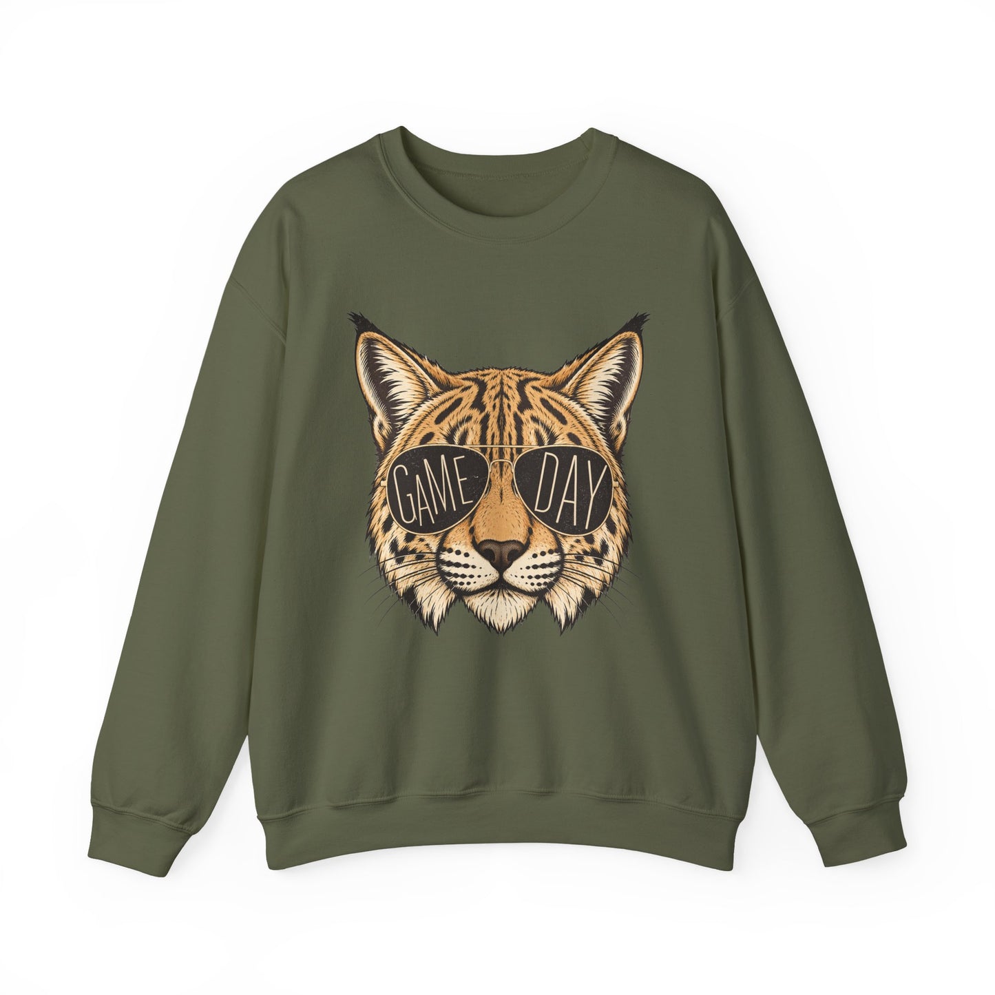 Wildcat Vintage School Spirit Graphic Sweatshirt