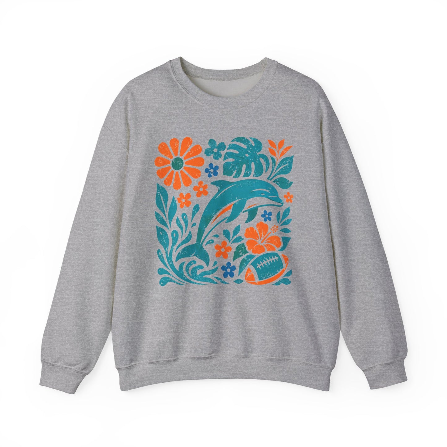 Miami Boho Football Graphic Sweatshirt
