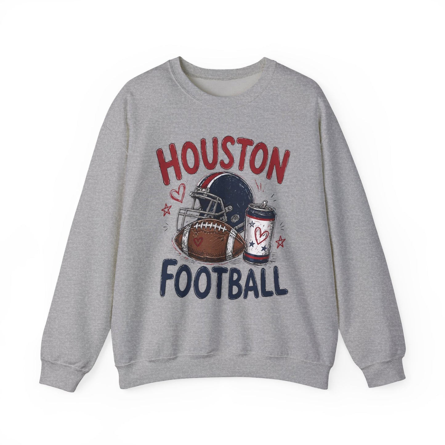 Houston Icon Football Graphic Sweatshirt