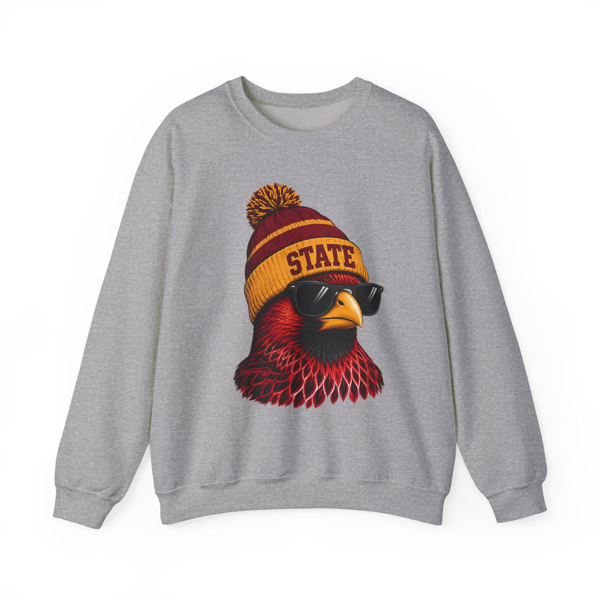 Adult Cardinal Football Graphic Sweatshirt