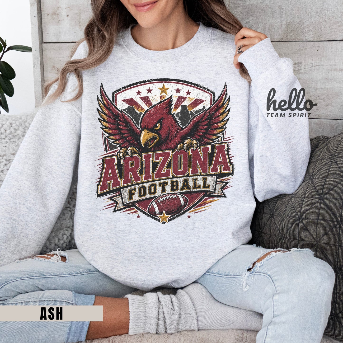Arizona Desert Football Graphic Sweatshirt