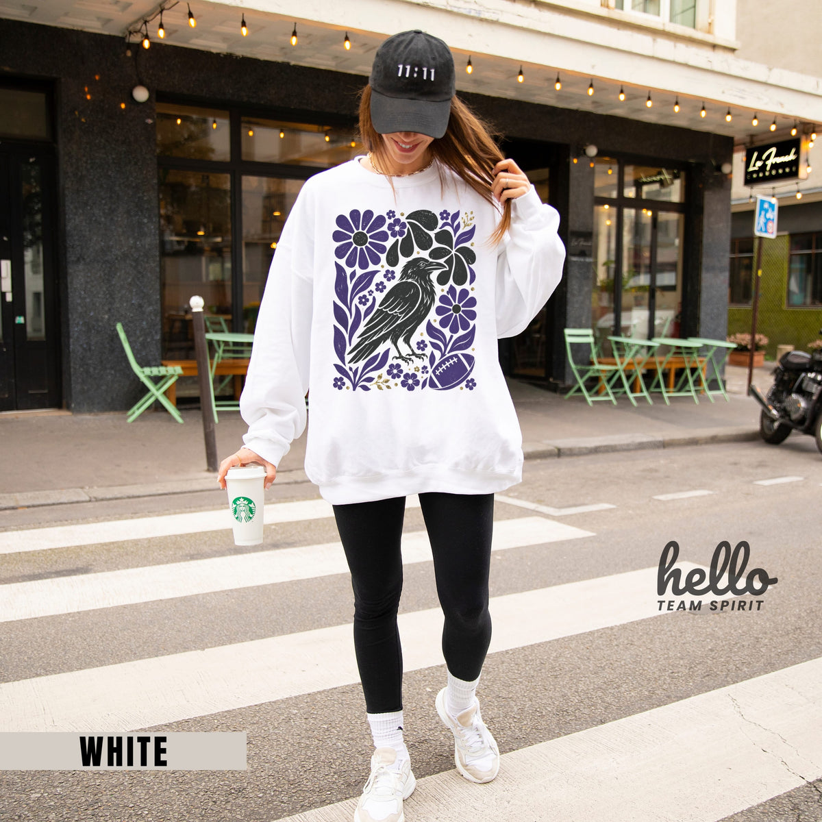 Baltimore Boho Football Graphic Sweatshirt