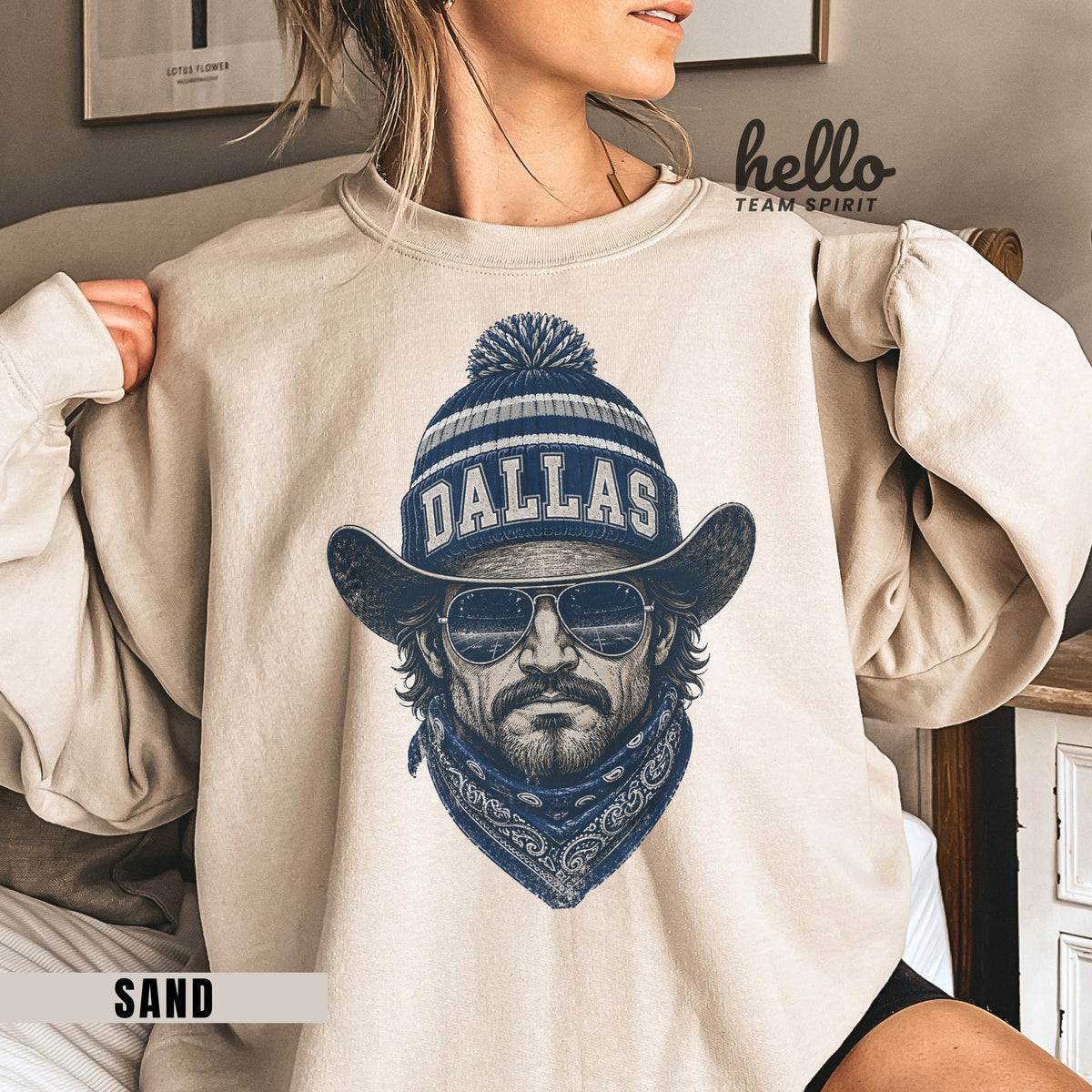 Dallas Western Football Graphic Sweatshirt