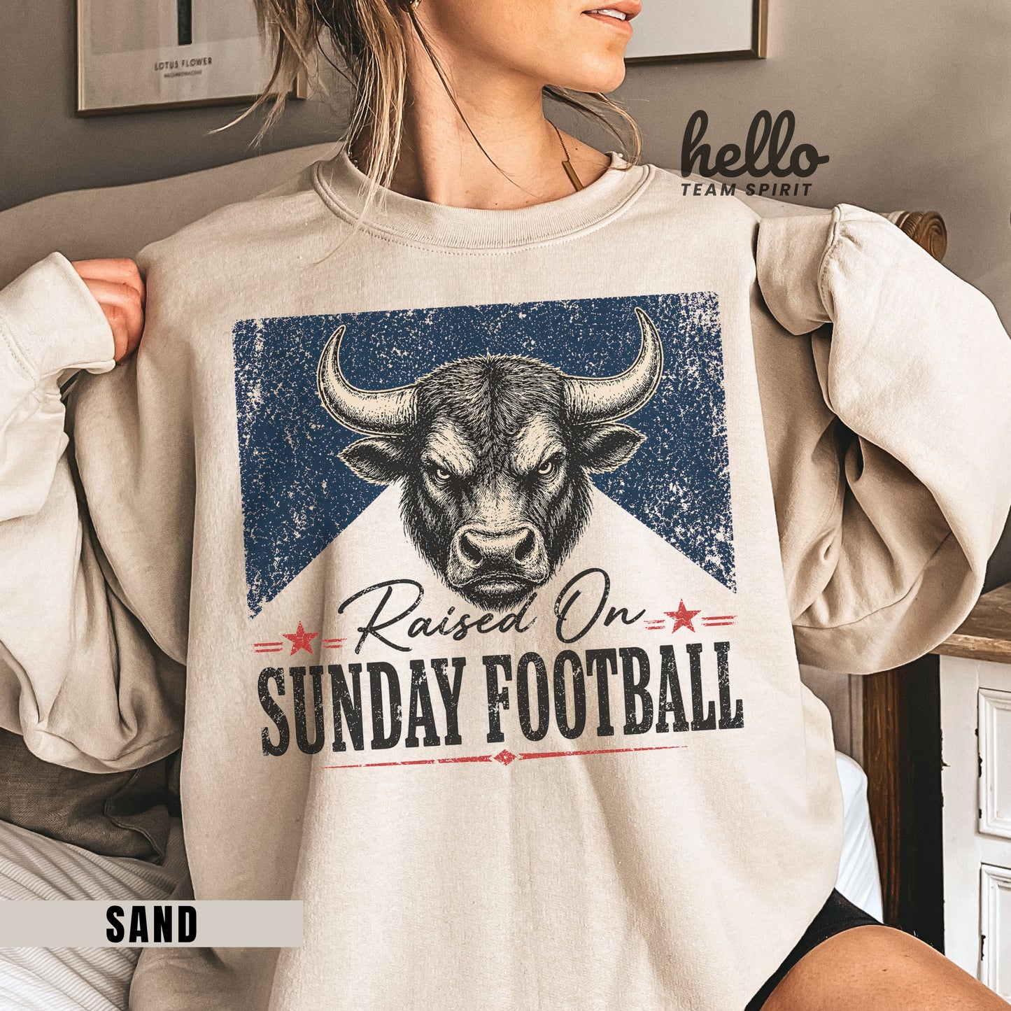 Houston Sunday Football Graphic Sweatshirt