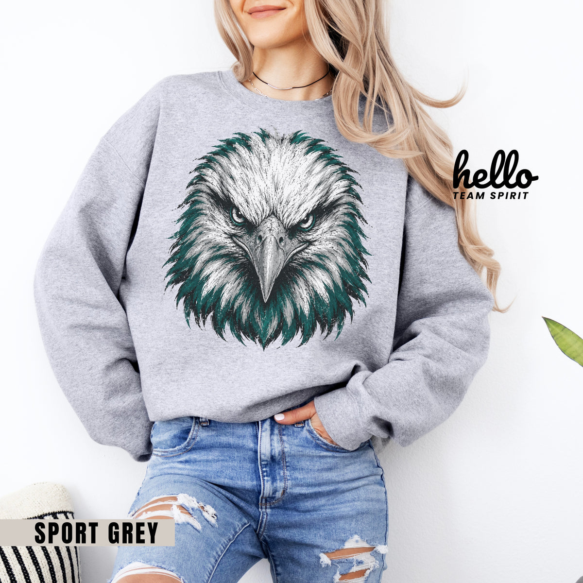 Philadelphia Vintage Football Graphic Sweatshirt