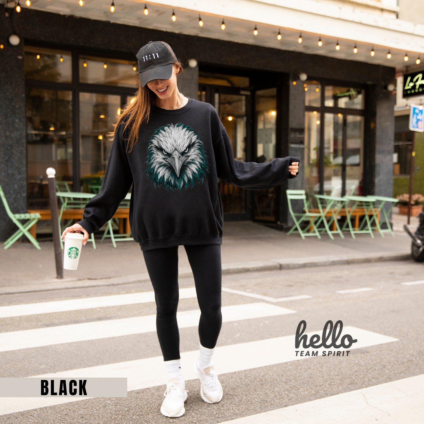 Philadelphia Vintage Football Graphic Sweatshirt