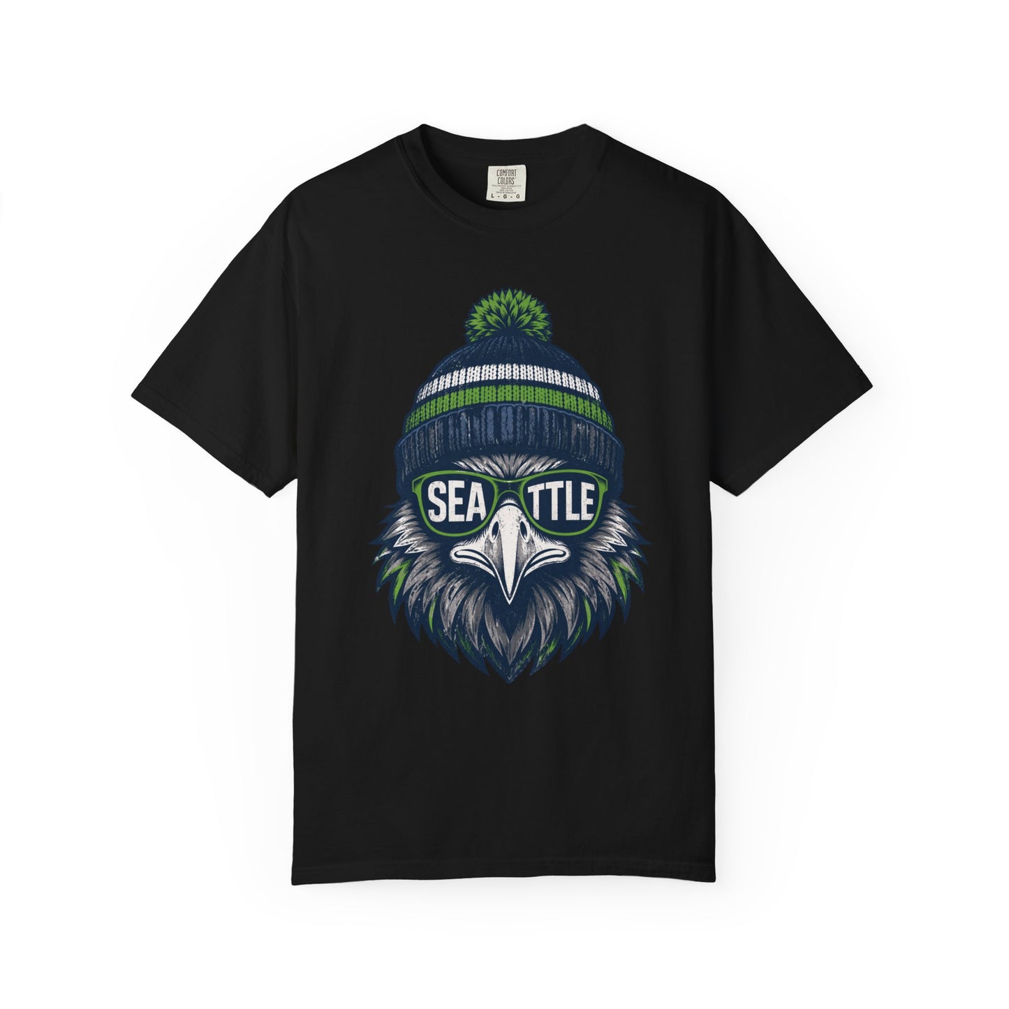 Seattle Vintage Spirit Football Graphic T-shirt
