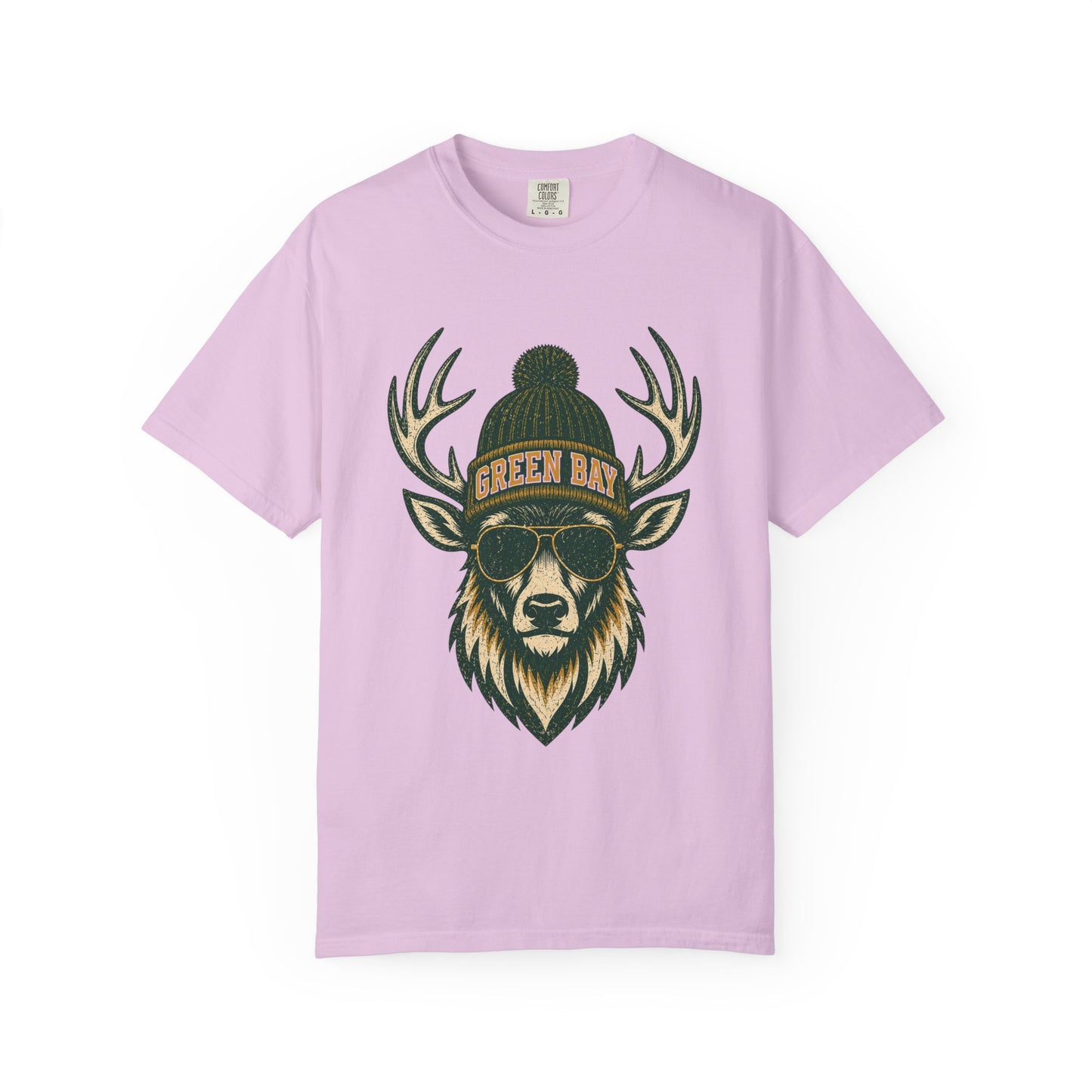 Green Bay Woodland Football Graphic T-shirt