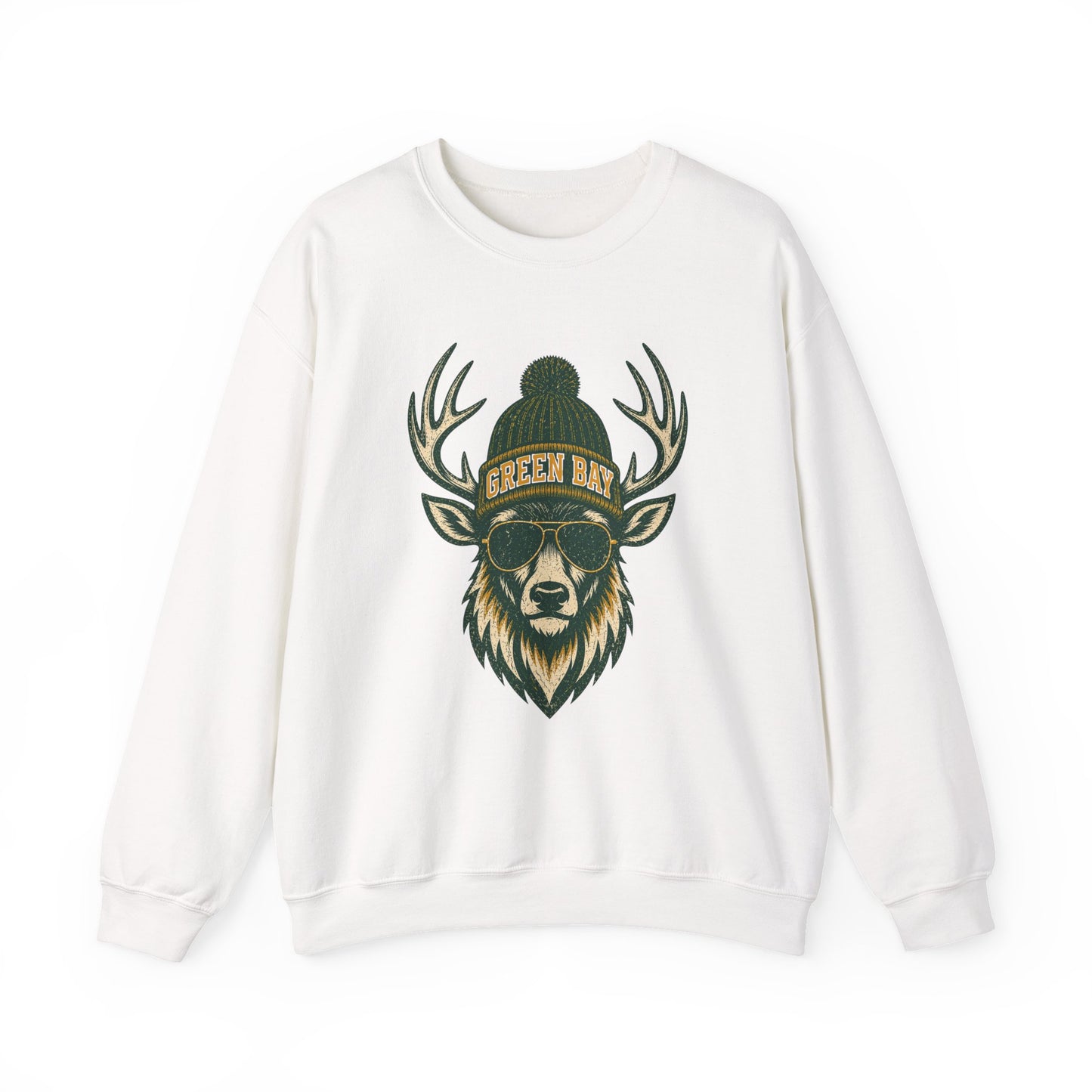 Green Bay Woodland Football Graphic Sweatshirt