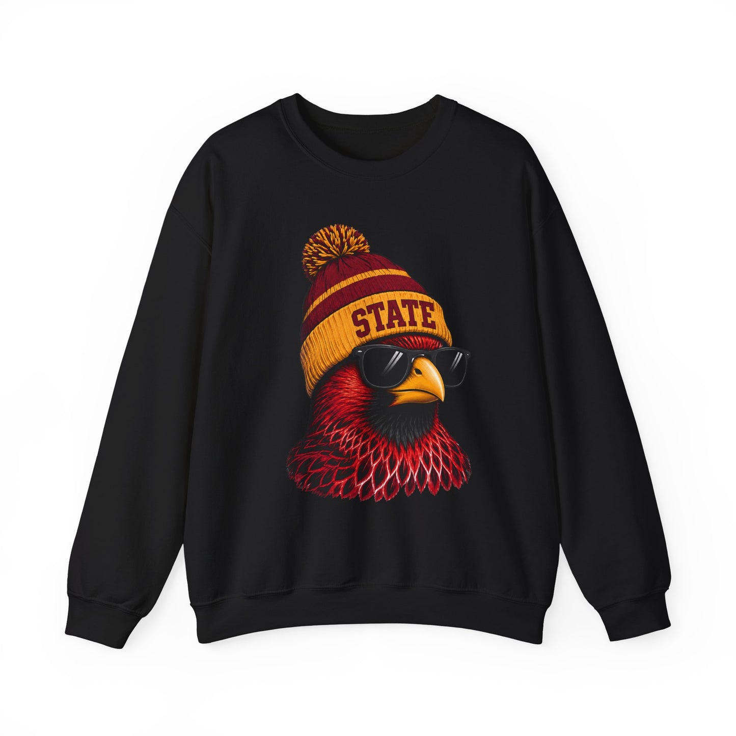 Adult Cardinal Football Graphic Sweatshirt