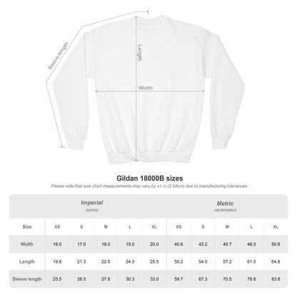 Youth Cardinal Football Graphic Youth Sweatshirt