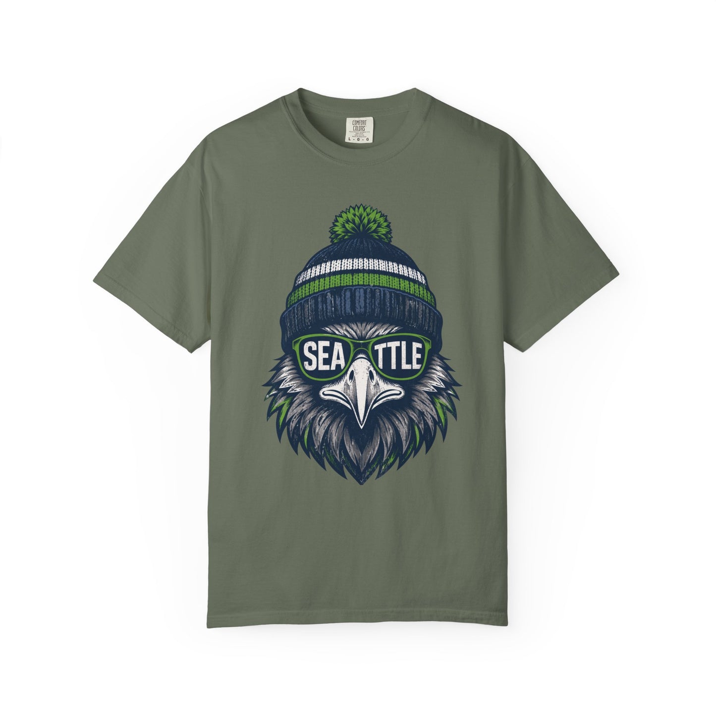 Seattle Vintage Spirit Football Graphic T-shirt