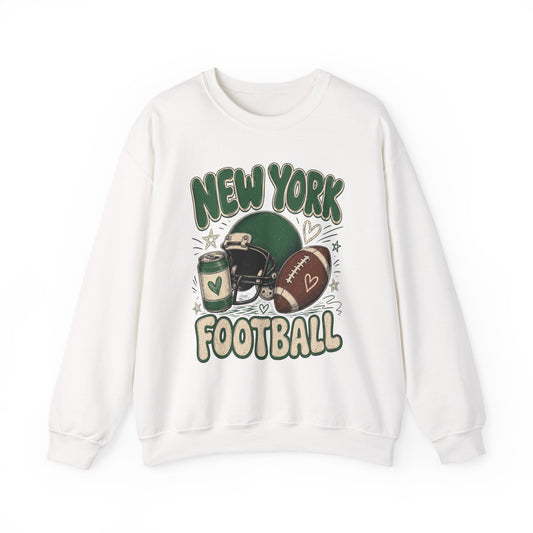 New York Icon Football Graphic Sweatshirt