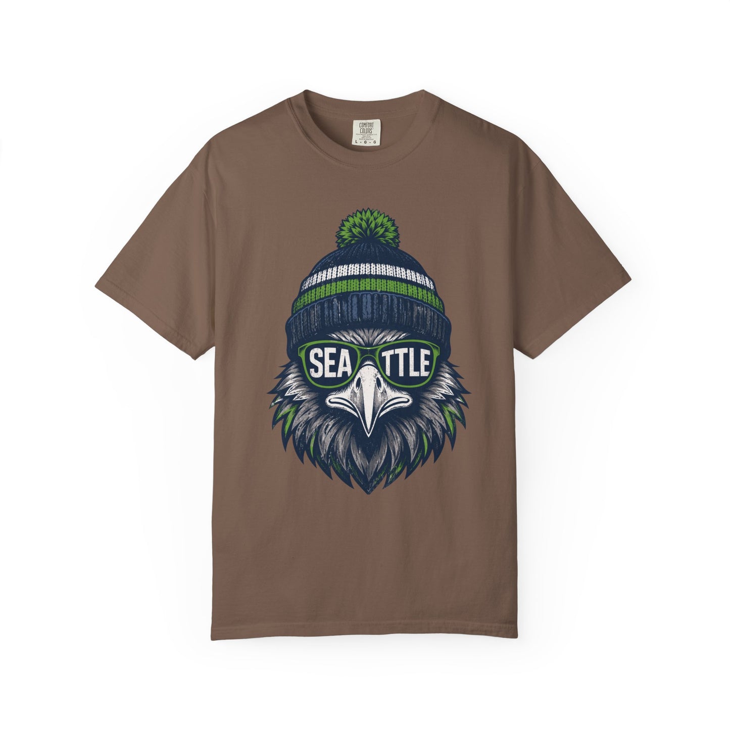 Seattle Vintage Spirit Football Graphic T-shirt