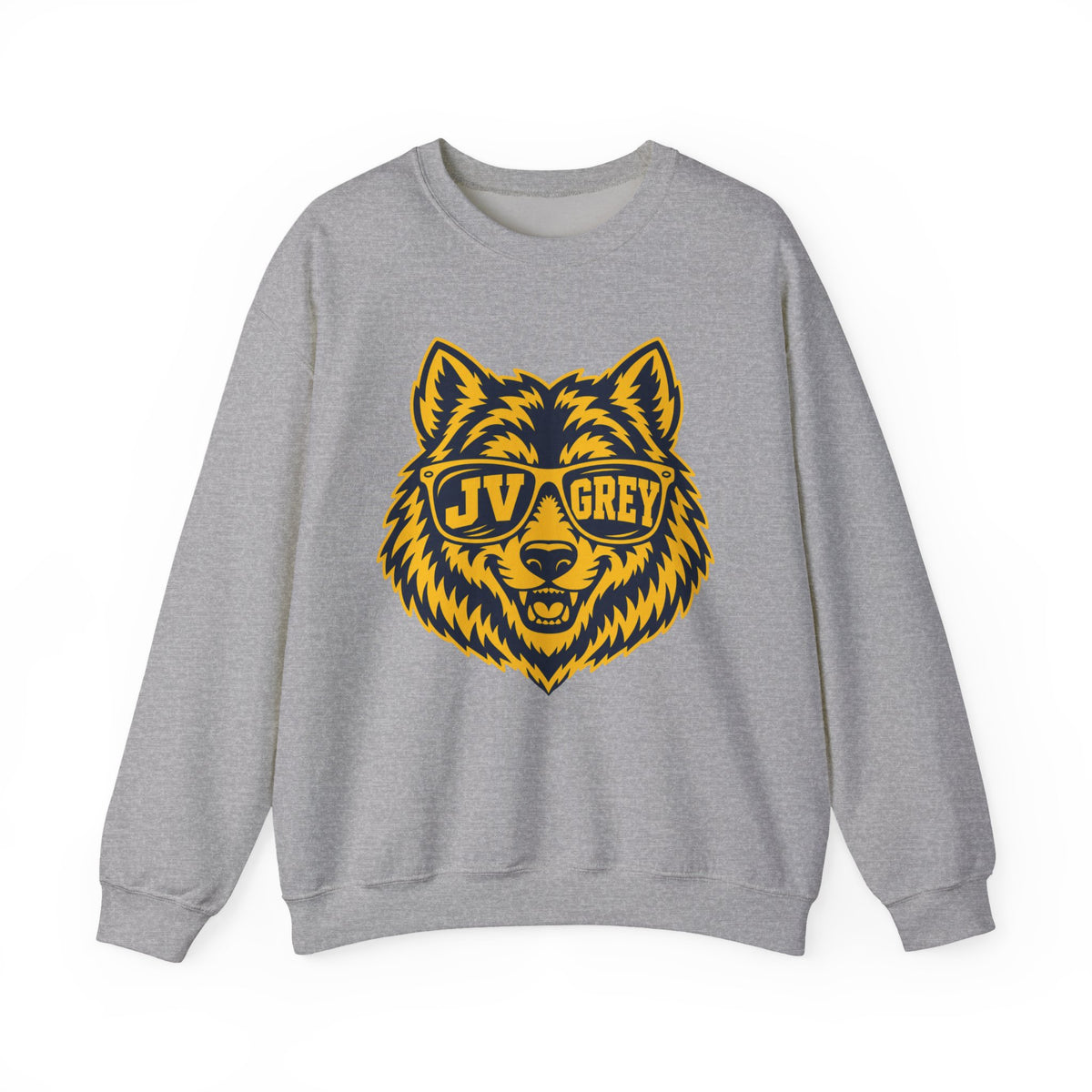 Clarkston Wolves JV Grey Graphic Sweatshirt