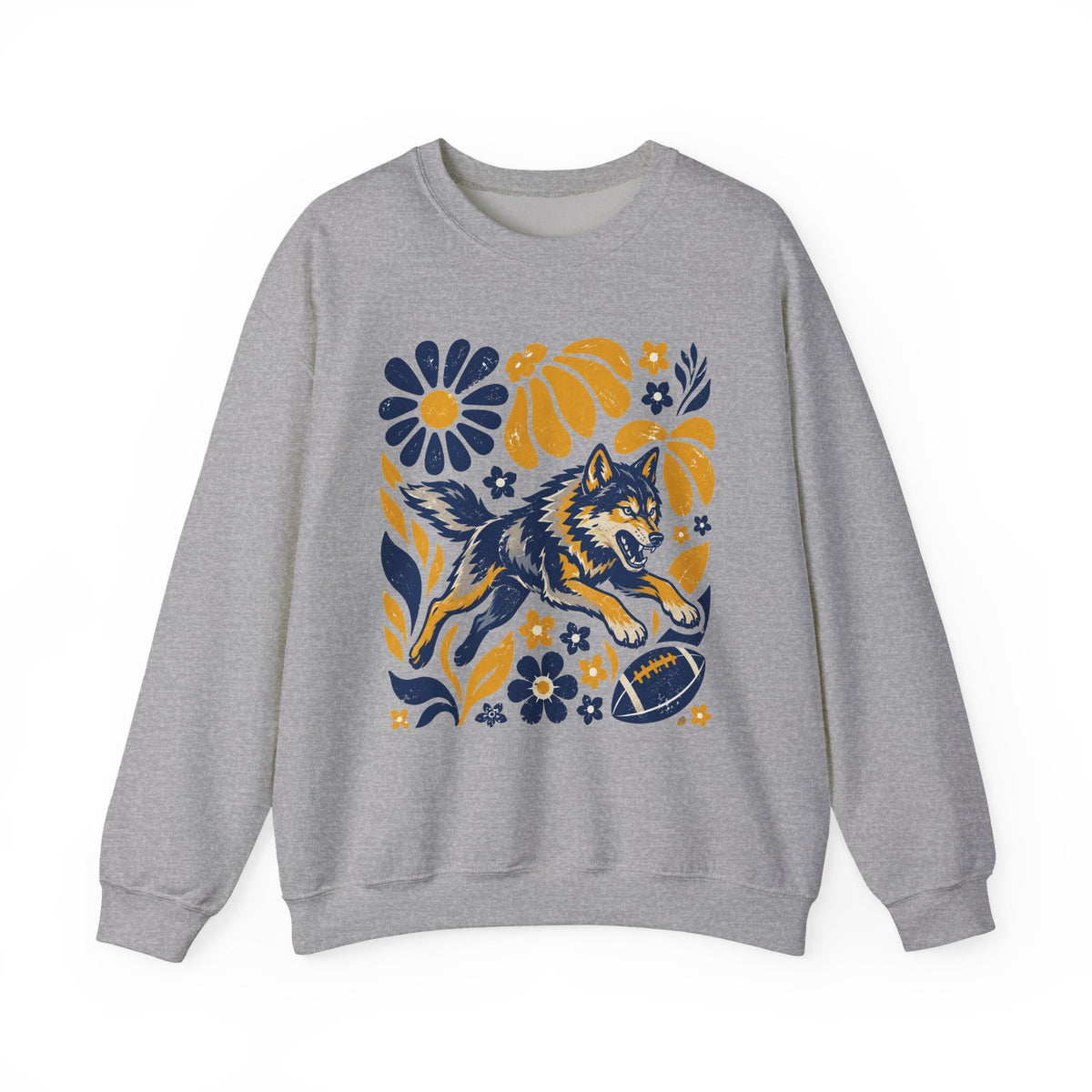 Clarkston Wolves Boho Graphic Sweatshirt