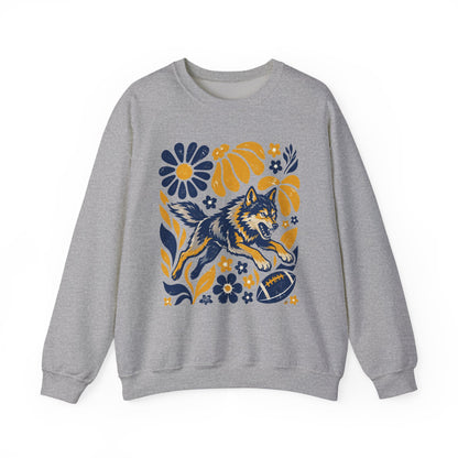Clarkston Wolves Boho Graphic Sweatshirt
