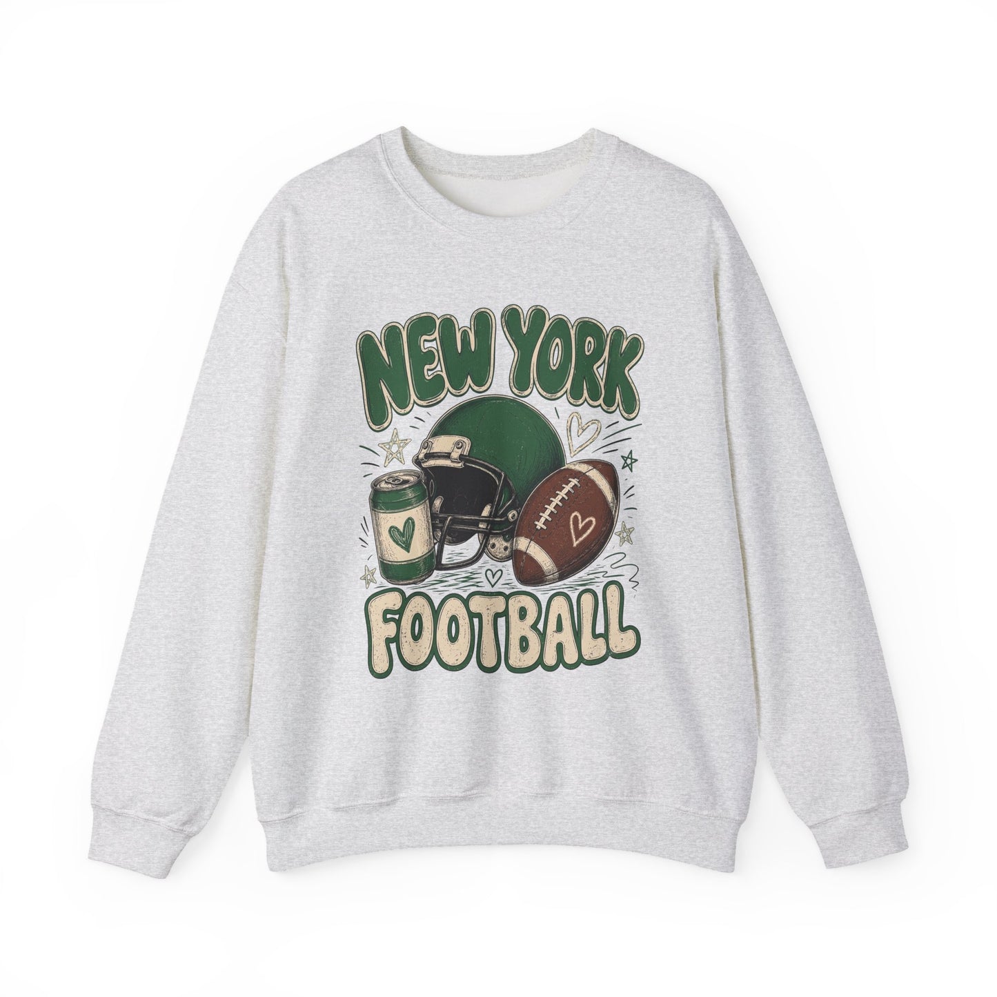 New York Icon Football Graphic Sweatshirt