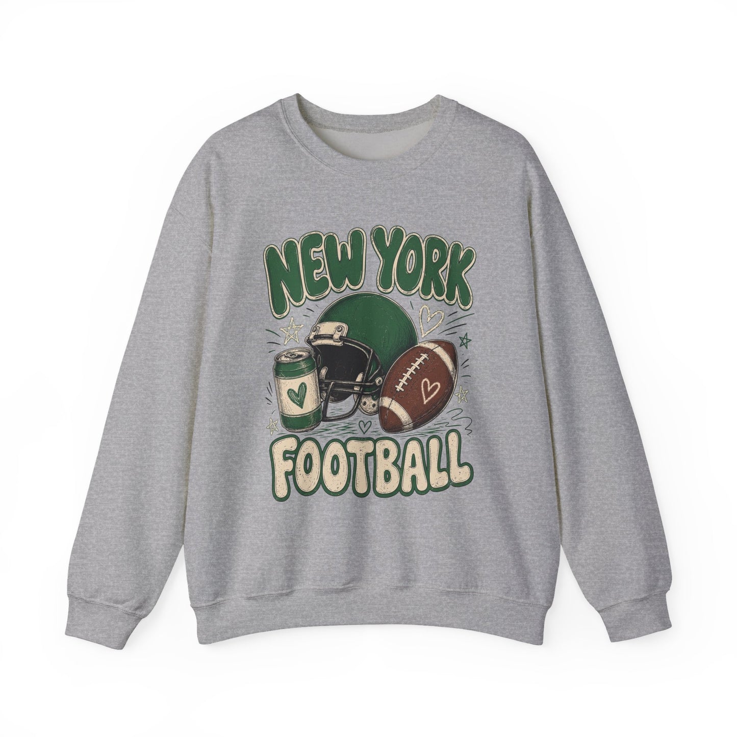 New York Icon Football Graphic Sweatshirt