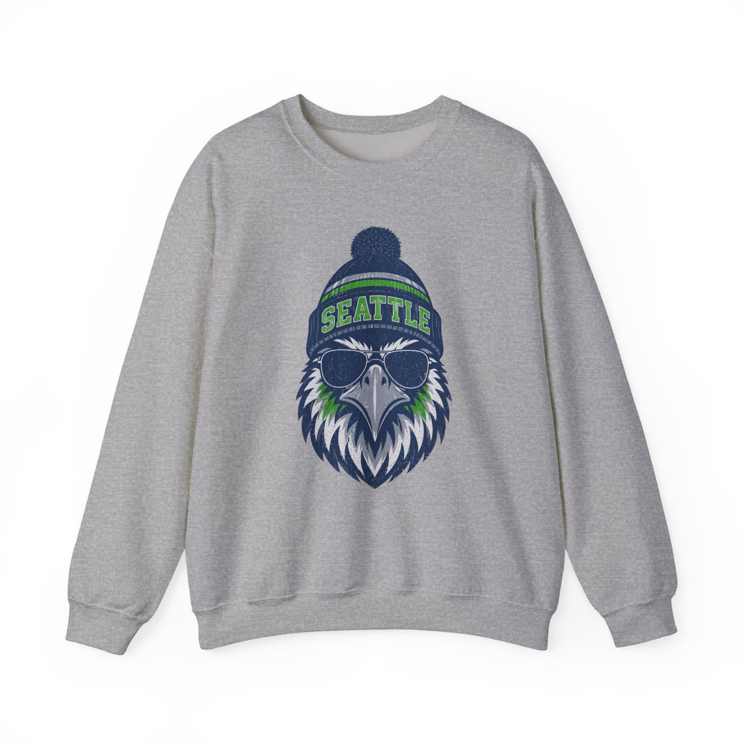 Seattle Classic Character Football Graphic Sweatshirt
