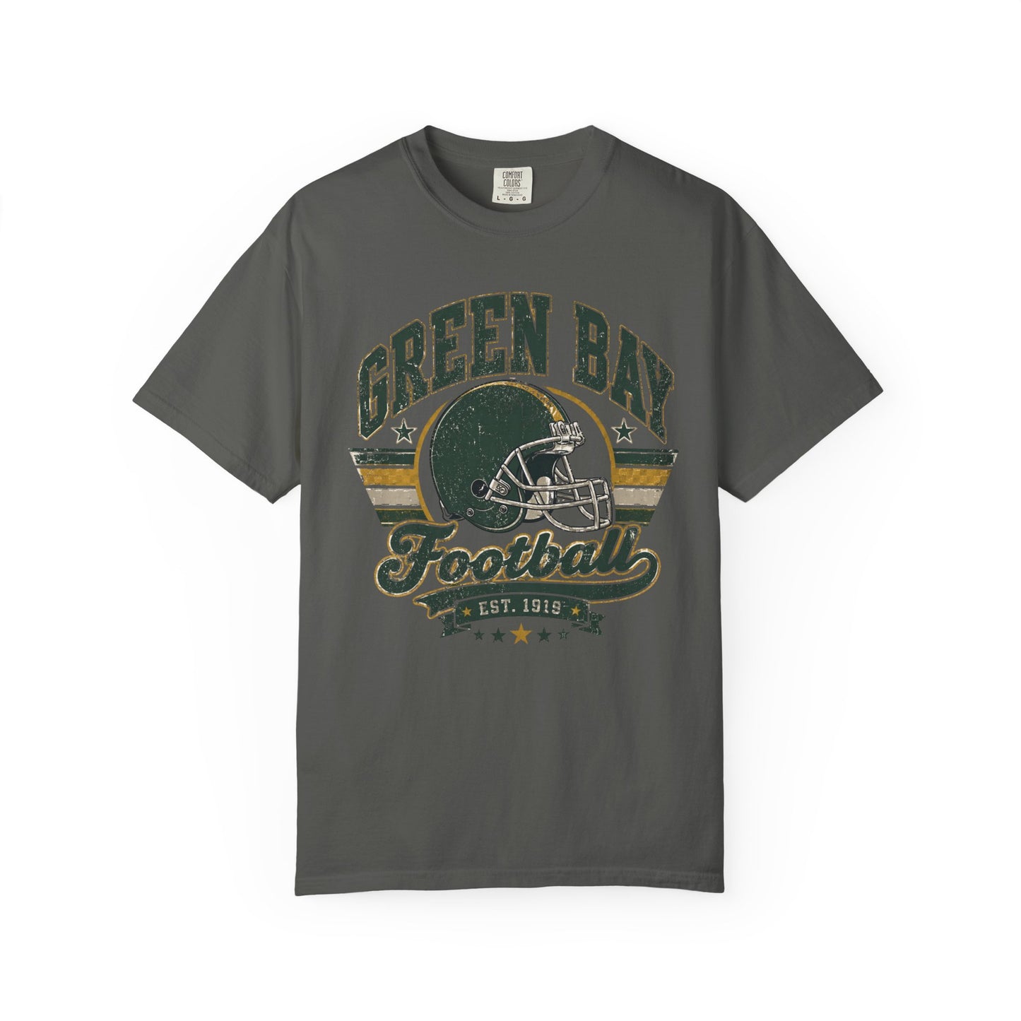 Green Bay Heritage Football Graphic T-shirt