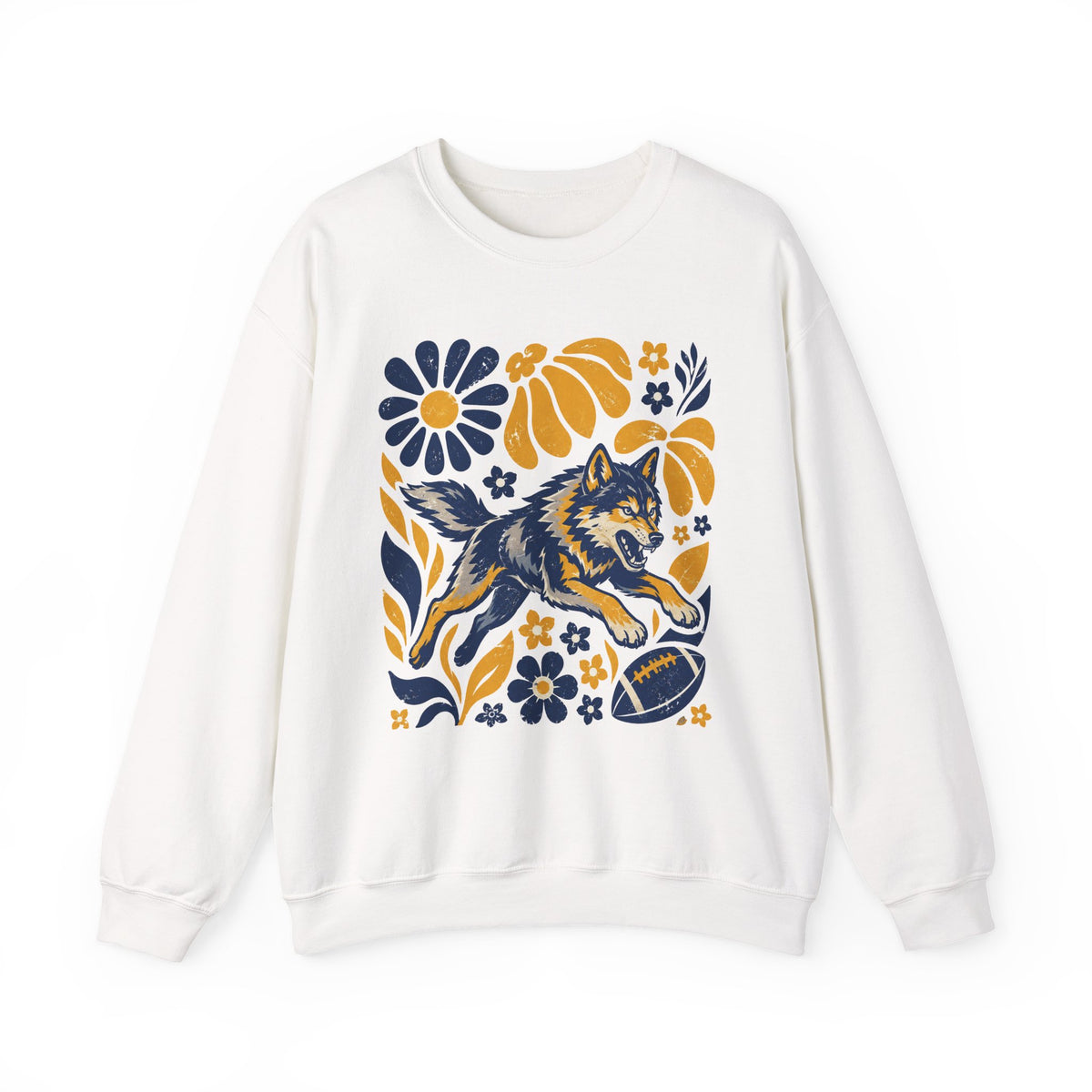 Clarkston Wolves Boho Graphic Sweatshirt