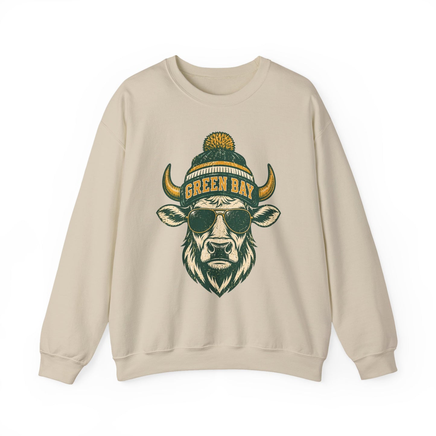 Green Bay Western Character Football Graphic Sweatshirt