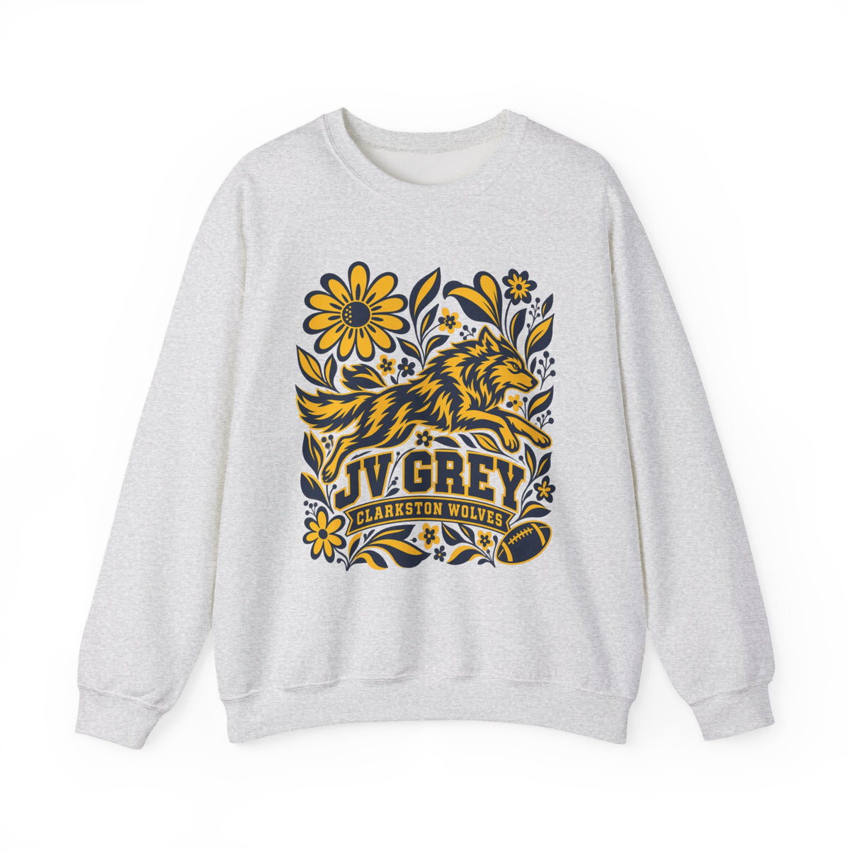 Clarkston JV Grey Graphic Sweatshirt