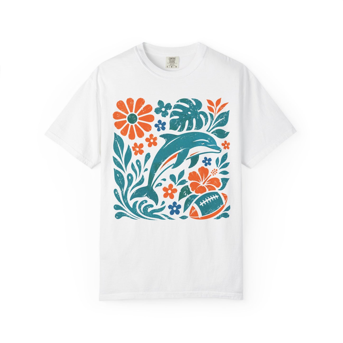 Miami Boho Football Graphic T-shirt