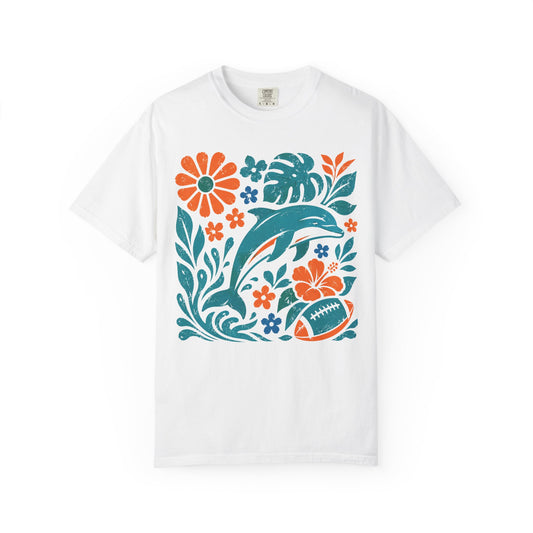 Miami Boho Football Graphic T-shirt