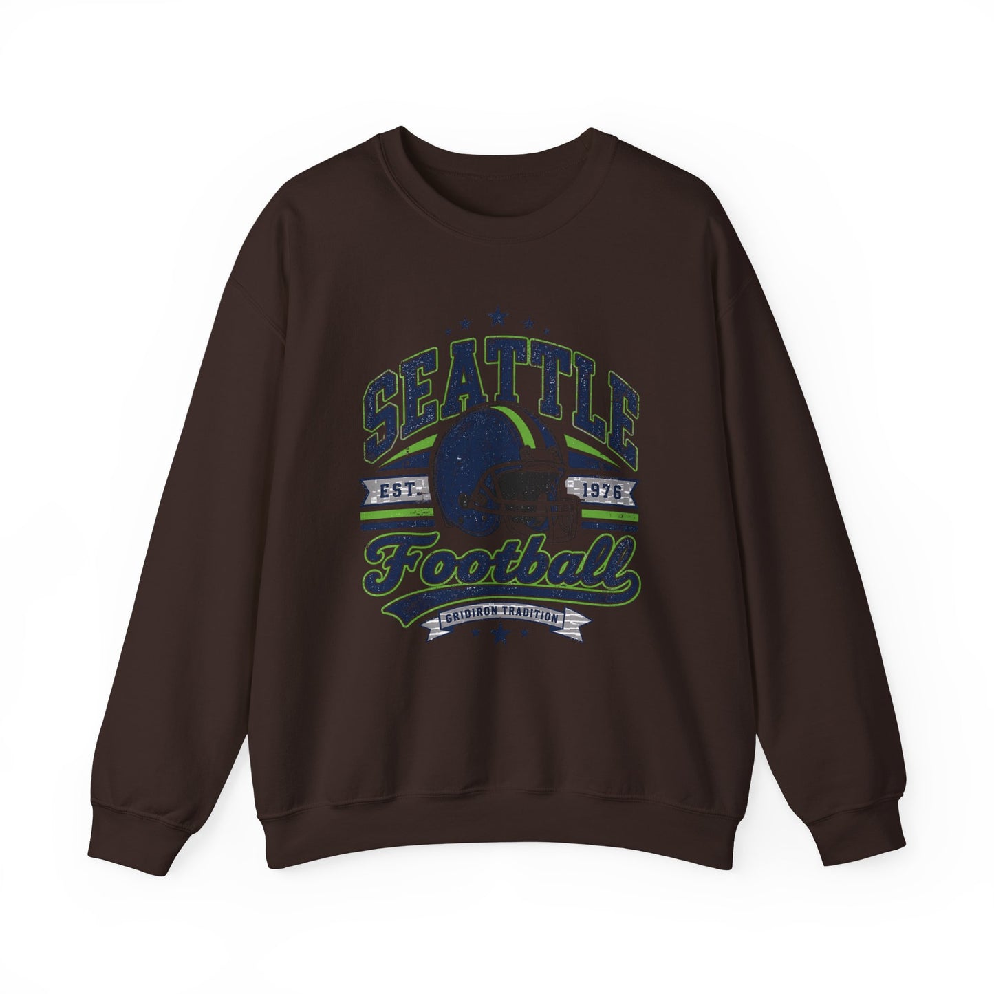 Seattle Classic Football Graphic Sweatshirt