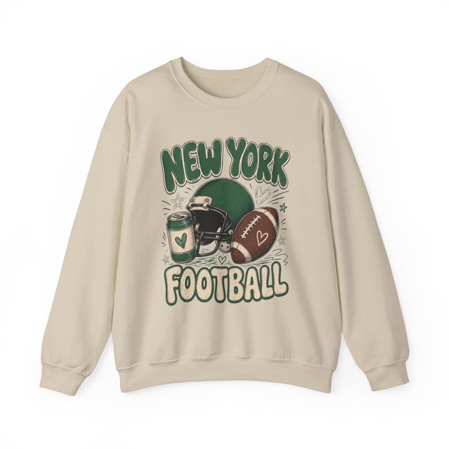 New York Icon Football Graphic Sweatshirt