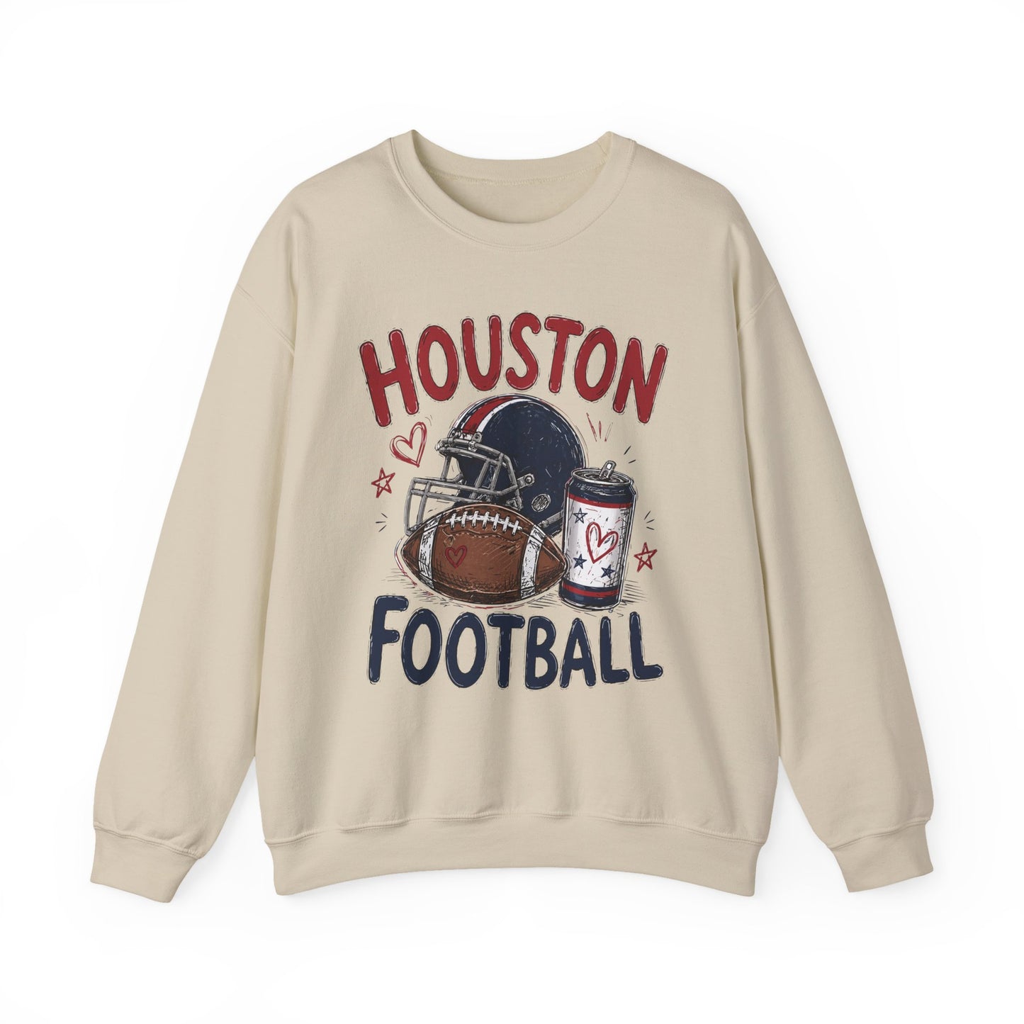 Houston Icon Football Graphic Sweatshirt