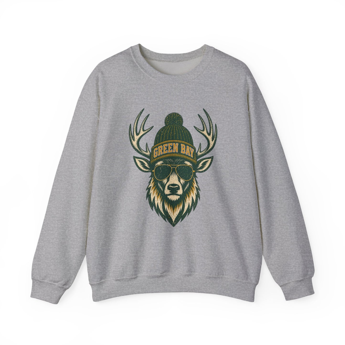 Green Bay Woodland Football Graphic Sweatshirt