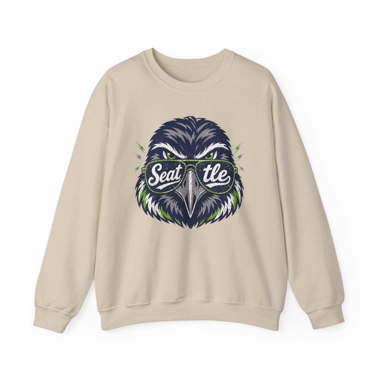 Seattle City Spirit Football Graphic Sweatshirt