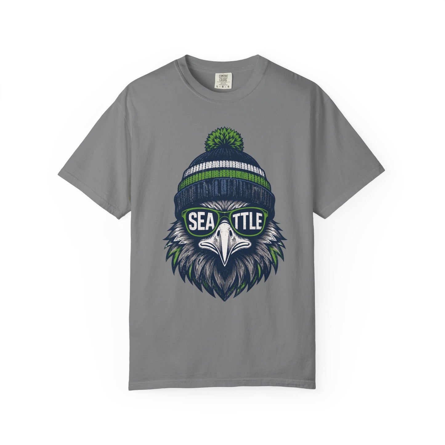 Seattle Vintage Spirit Football Graphic T-shirt