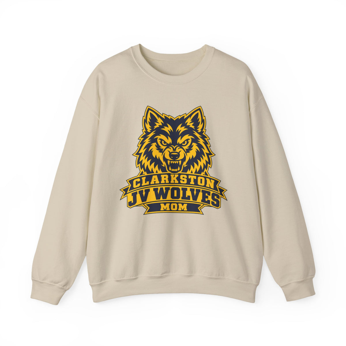 Clarkston JV Wolves Mom Graphic Sweatshirt