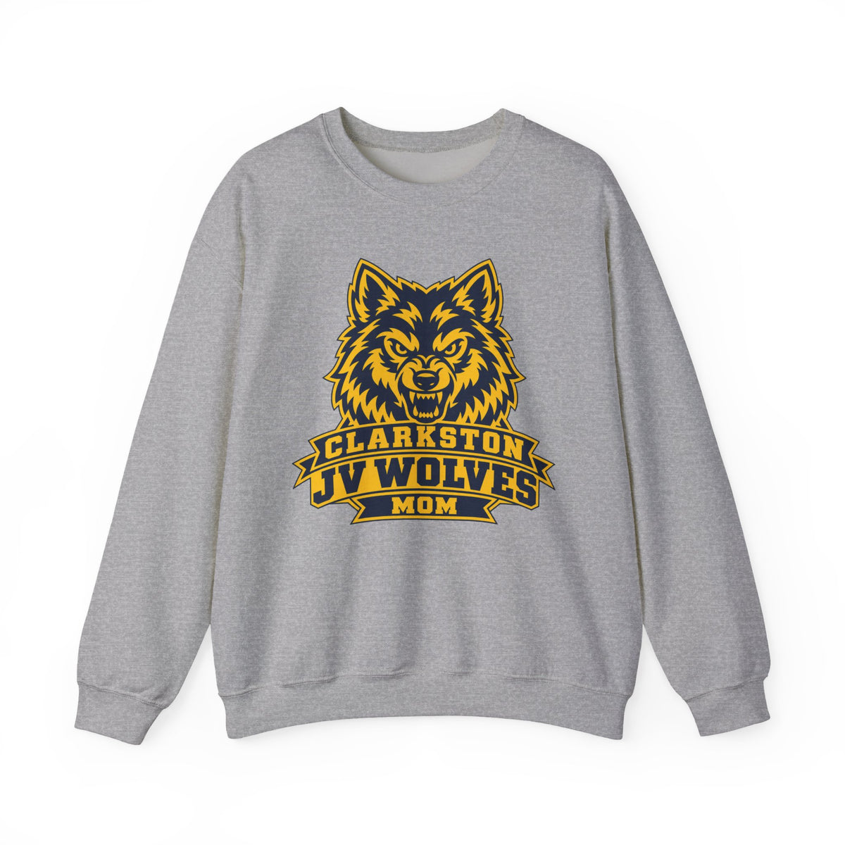 Clarkston JV Wolves Mom Graphic Sweatshirt