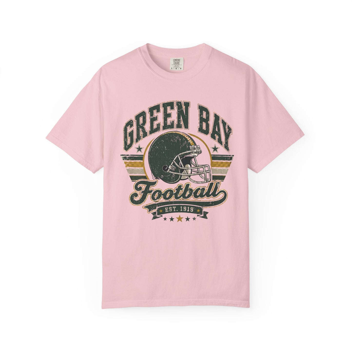 Green Bay Heritage Football Graphic T-shirt