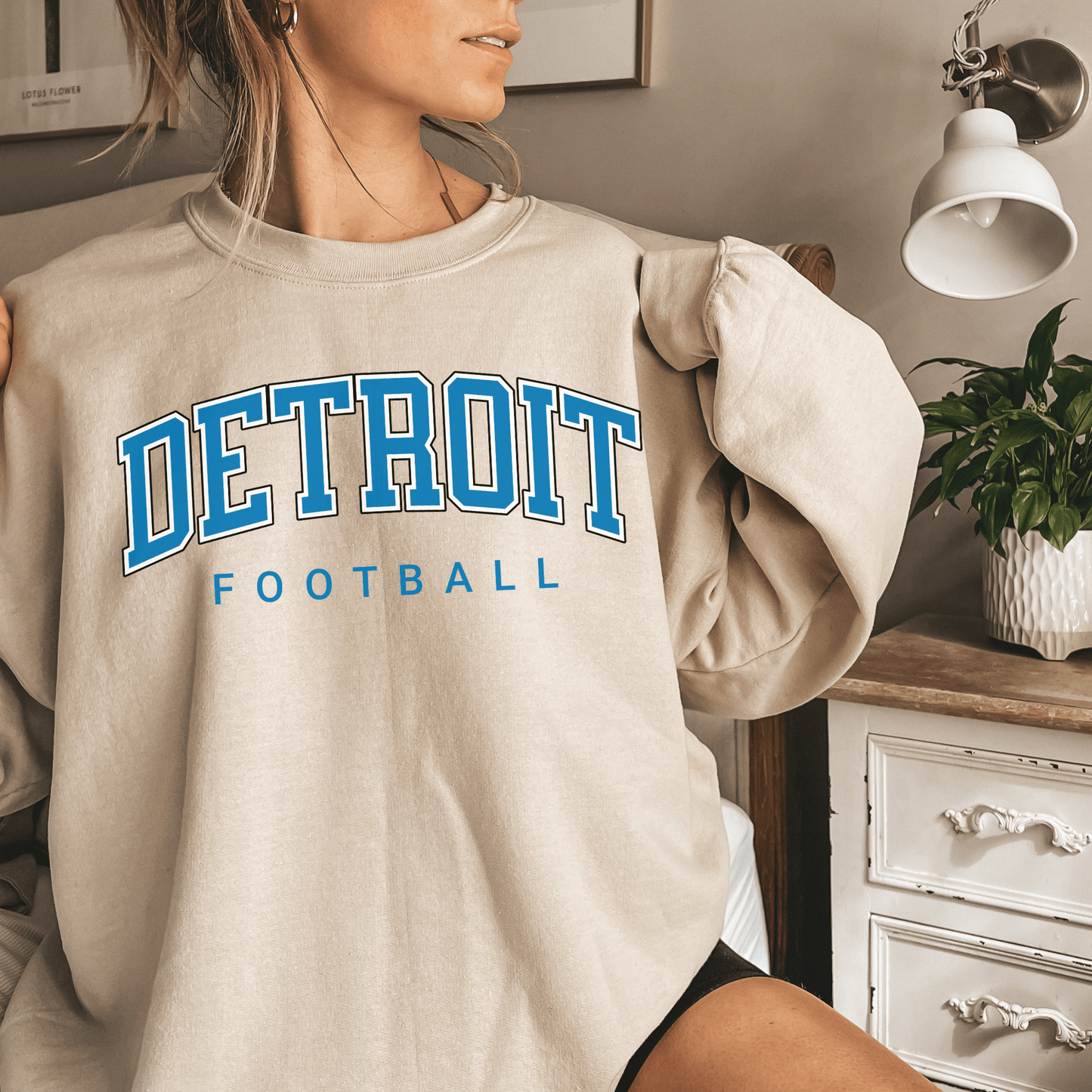 Detroit Football Sweatshirt