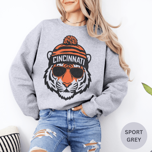 Cincinnati Tiger Mascot Sweatshirt