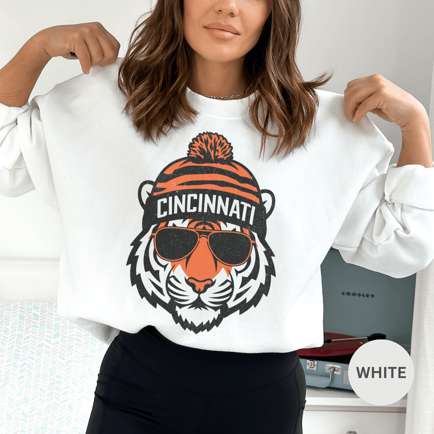 Cincinnati Tiger Mascot Sweatshirt