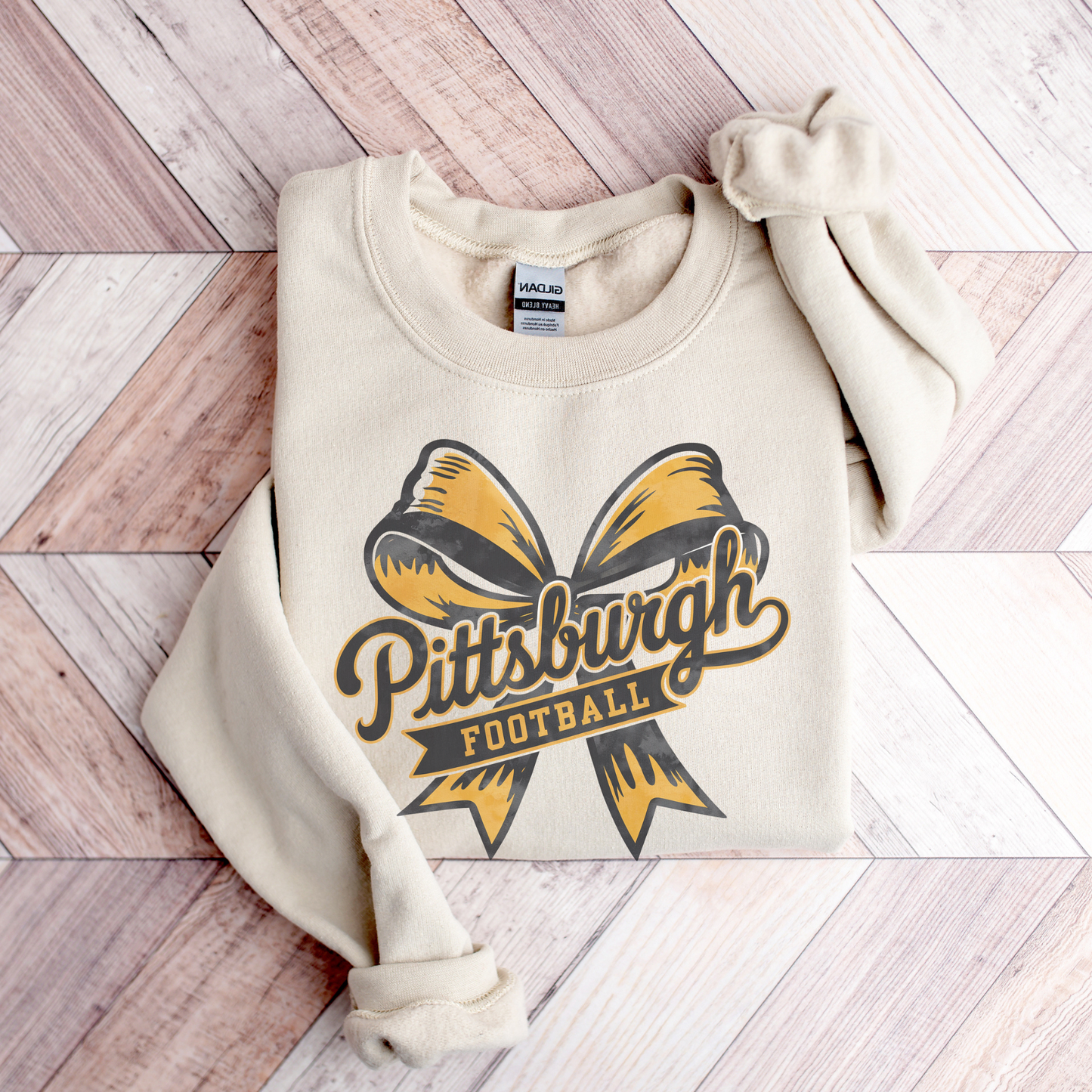 Pittsburgh Bow Sweatshirt