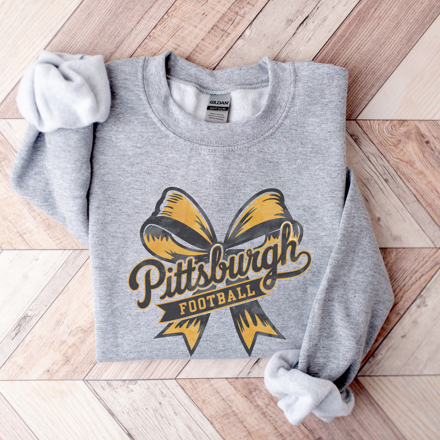 Pittsburgh Bow Sweatshirt