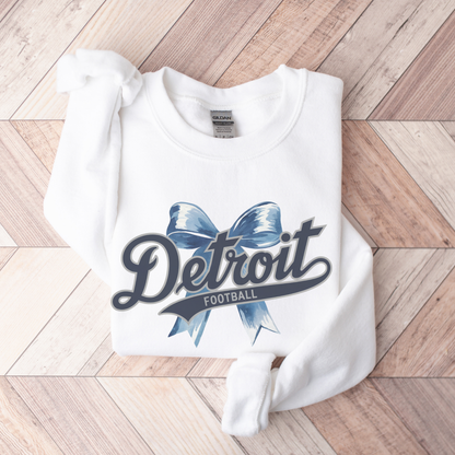 Detroit Bow Football Sweatshirt