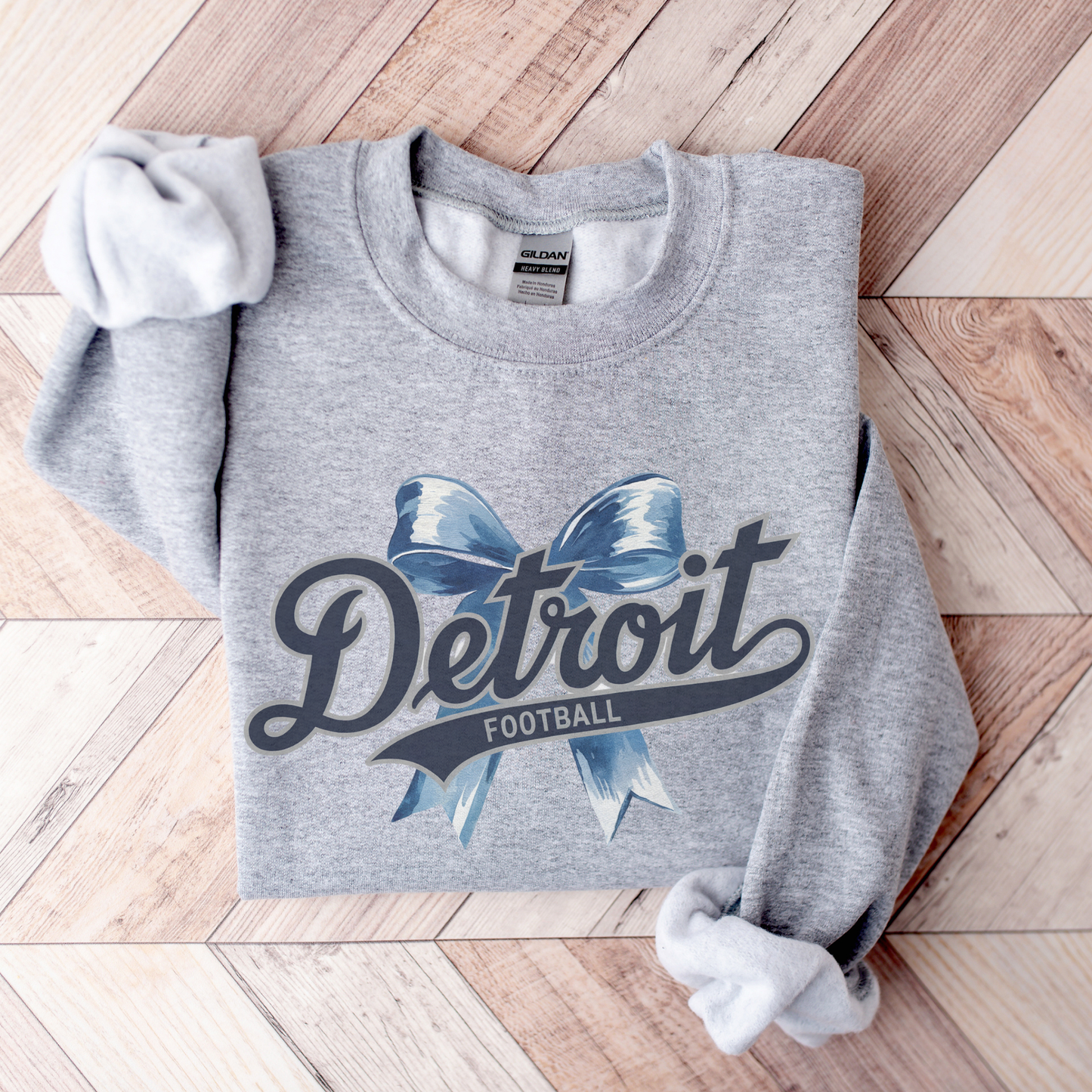 Detroit Bow Football Sweatshirt