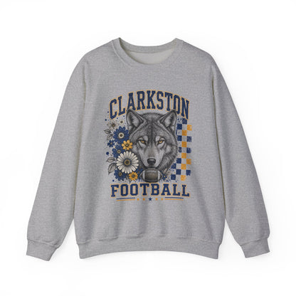 Clarkston Checkered Graphic Sweatshirt