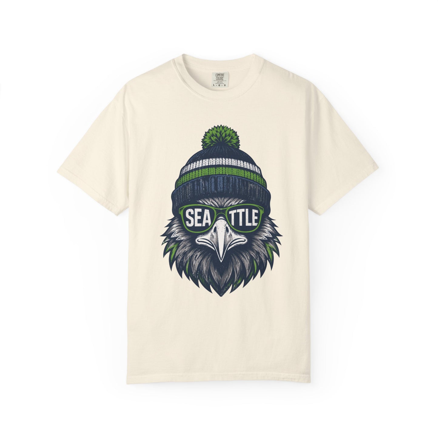 Seattle Vintage Spirit Football Graphic T-shirt