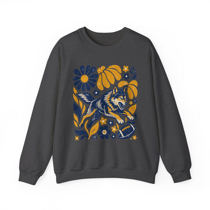 Clarkston Wolves Boho Graphic Sweatshirt